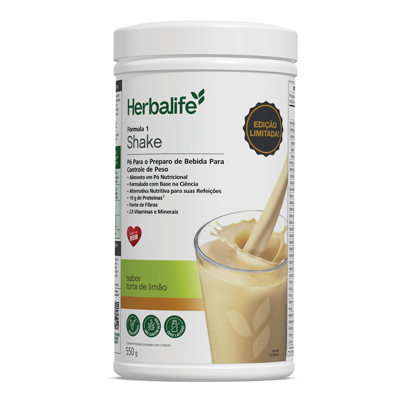 Shake Torta de Limão 550 g - Herbalife