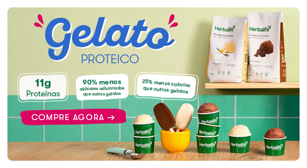 Sorvete Gelato Herbalife