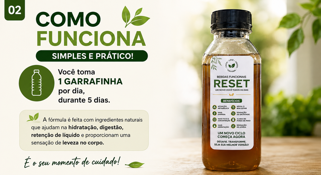 Reset 5 Dias como funciona
